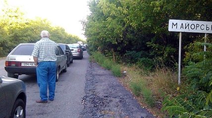 Боевики обстреляли КПВВ "Майорск" в Донецкой области