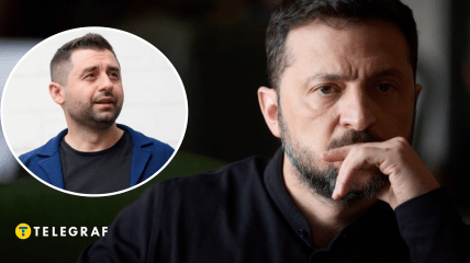 Давид Арахамия и Владимир Зеленский