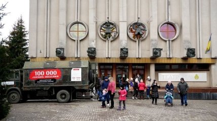 Музей в один із днів працював у Рівному біля місцевого Театру ляльок