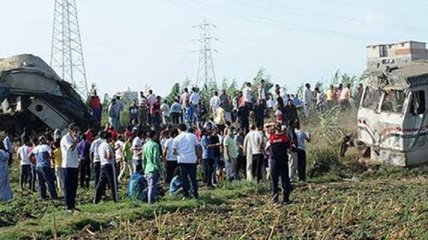 В Египте столкнулись поезда, десятки погибших