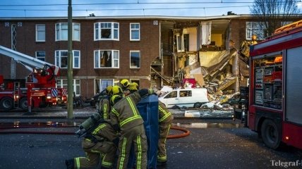 В Гааге произошел взрыв в жилом доме, под обломками могут находится люди