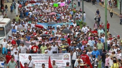 Волна протестов парализовала Акапулько 