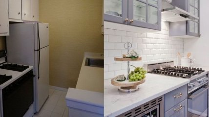 Восхитительные преображения комнат до и после ремонта (Фото)