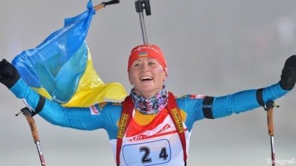 Украинская биатлонистка взяла "серебро" в Кубке России