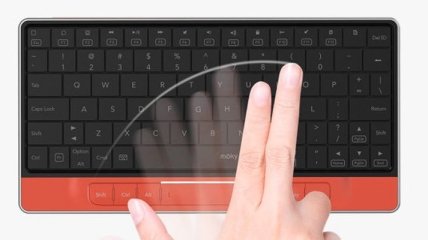 Представлена первая в мире клавиатура с невидимым тачпадом