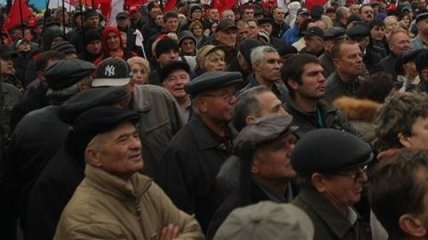 Оппозиция провела митинг "Донбасс против Партии регионов"