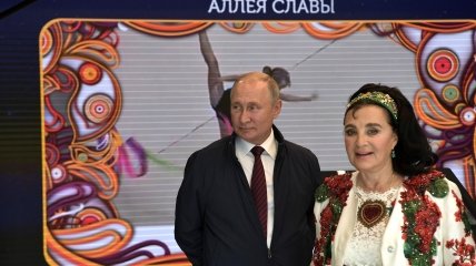 Ирина Винер и владимир Путин