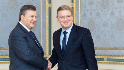 Виктор Янукович провел встречу со Штефаном Фюле