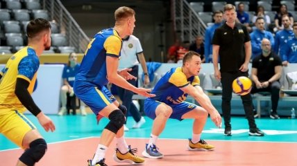 Украинские волейболисты