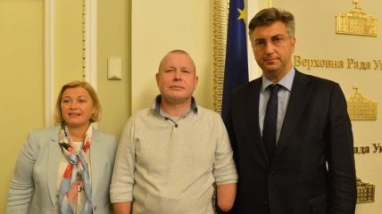 Геращенко рассказала о встрече европарламентариев с семьями заложников