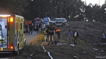 Спортивный автомобиль въехал в толпу в Испании, есть жертвы