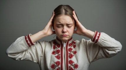 Украинка, отвращение, головная боль