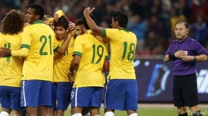 Бразилия обыграла Замбию в товарищеском матче