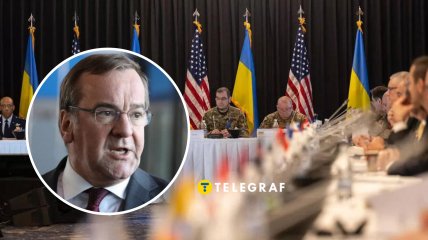 Борис Пісторіус на засіданні Рамштайну