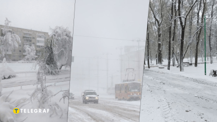 Снігопад в Росії
