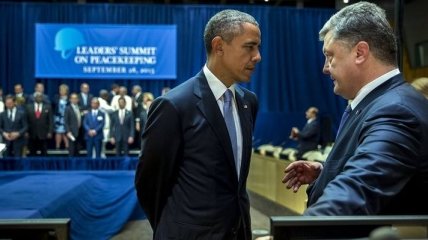 Обама пообещал Порошенко поддержать Украину