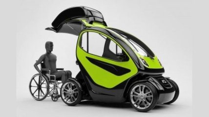 EQUAL: мини-автомобиль для людей с ограниченными возможностями