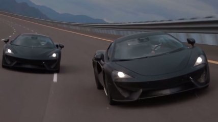 McLaren 570S в действии (видео)