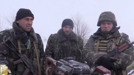 Бойцы АТО задержали бандитского главаря "Лешего" (Видео)