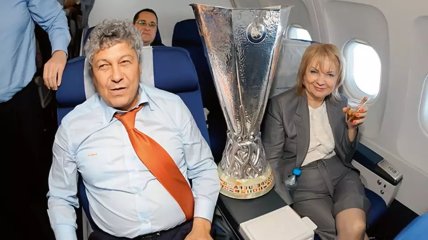 Мирча Луческу с женой Нелли