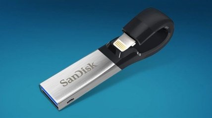 Анонсирован флеш-накопитель SanDisk iXpand USB 3.0 для iOS-устройств