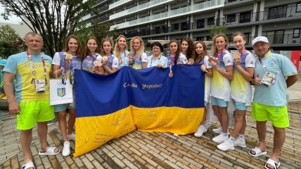 Украинские спортсмены в Токио