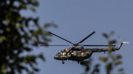 Вертолет Беларуси в Польше