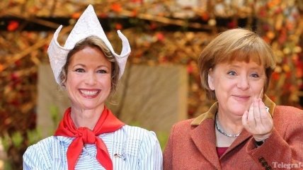 Ангела Меркель посетила "Зеленую неделю" в Берлине
