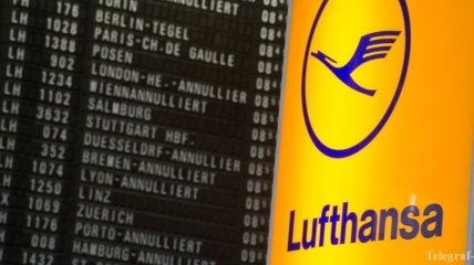 Lufthansa аннулировала тысячу рейсов из-за забастовки пилотов