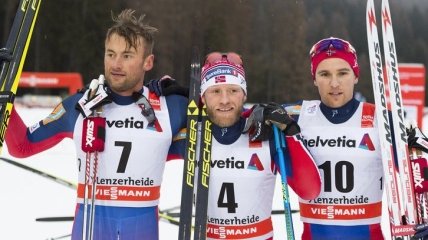 Тур де Ски. Результаты мужского масс-старта в Ленцерхайде