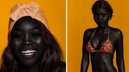 Королева тьмы: темнокожая Ньяким Гатвех решительно рушит стандарты красоты 