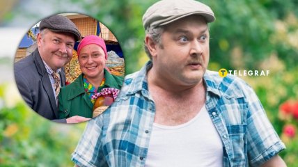 Назар Заднепровский и его экранная жена Виталина Библив