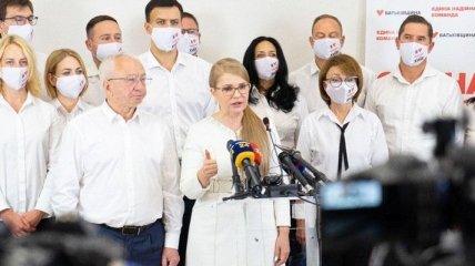 Тимошенко представила план действий «Батьківщини» в Киеве