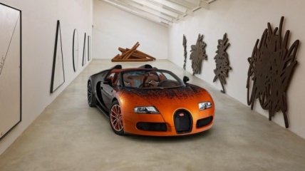 Эксклюзивная Bugatti во всей красе (Видео)