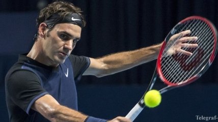 Федерер последним пробился в полуфинал турнира в Базеле
