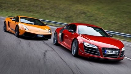 Audi будет пользоваться технологиями Lamborghini
