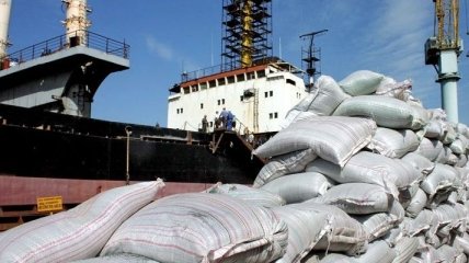 Грузооборот морских портов Украины вырос за 8 месяцев на 0,7% 