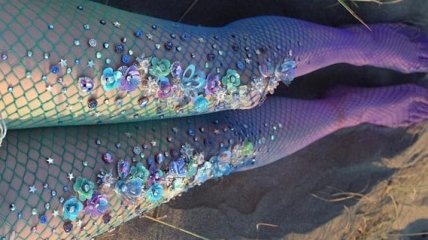 Новый тренд Instagram: "морские" колготки, которые превратят ваши ноги в хвосты русалок (Фото) 