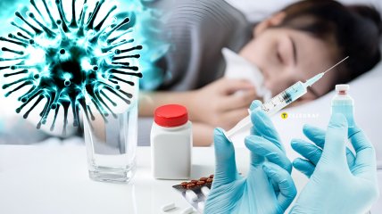 Украина на фоне задержки начала отопительного сезона осталась без вакцины против гриппа. Фото Коллаж "Телеграфа"