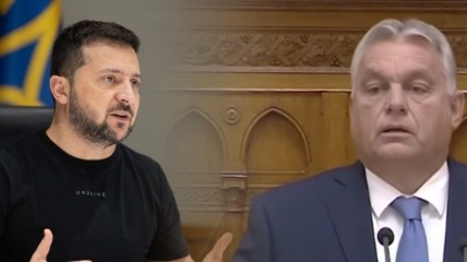 Володимир Зеленський та Віктор Орбан