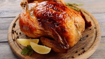 Запеченная курица