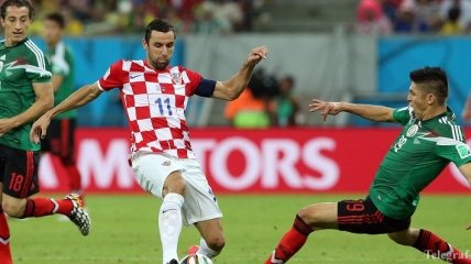 Капитан "Шахтера" Дарио Срна провел 130-й матч за сборную Хорватии