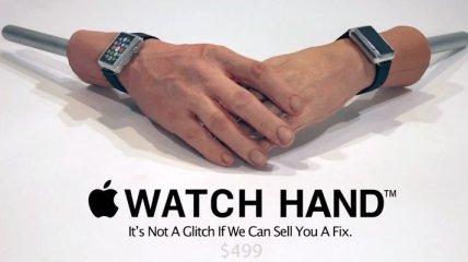 Комик решил проблему пользователей Apple Watch с татуировками