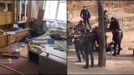 Мужчина забросал гранатами квартиру бывшей жены: очевидцы раскрыли подробности происшествия (видео)