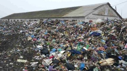 В Полтавской области зафиксирован незаконная выгрузка мусора 