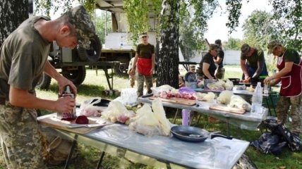 В 95-й бригаде ВС Украины выбирали лучшего повара