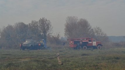 ГосЧС: В Киевской области горят около 74 га торфа