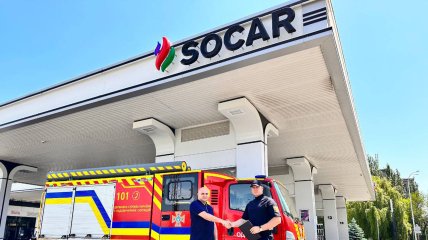 Компанія SOCAR надала пальне ДСНС України в Одеській області