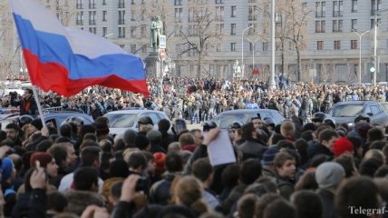 Массовые антикоррупционные протесты в России