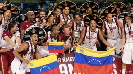 Венесуэла - чемпион Америки по баскетболу, обыгравшая в финале Аргентину